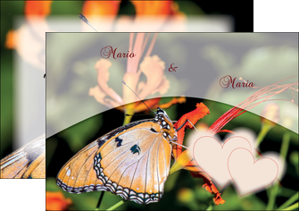 faire modele a imprimer flyers agriculture papillons fleurs jardin MLGI37279