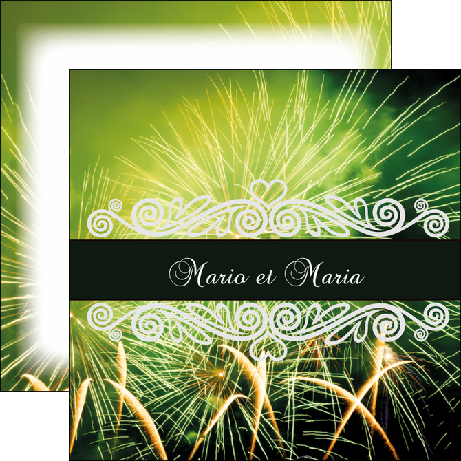 personnaliser modele de flyers feu dartifice lumiere son MLGI37435
