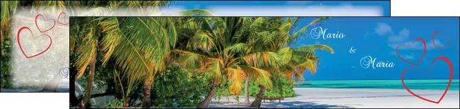 modele depliant 2 volets  4 pages  plage cocotier mer MLGI37757