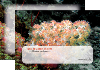 creer modele en ligne affiche fleurs fleurs sous marine herbier MLGI39991