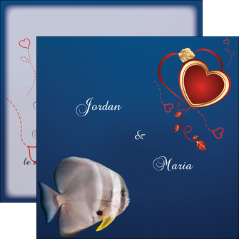 modele en ligne flyers poisson sous  mer nature MLGI40335