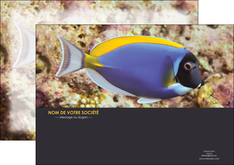 faire modele a imprimer affiche chasse et peche poisson poissonnerie poissonnier MIDLU40425