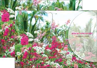modele pochette a rabat fleuriste et jardinage fleurs plantes nature MLGI40473