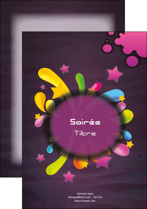 realiser affiche soiree concert show MIFBE42617