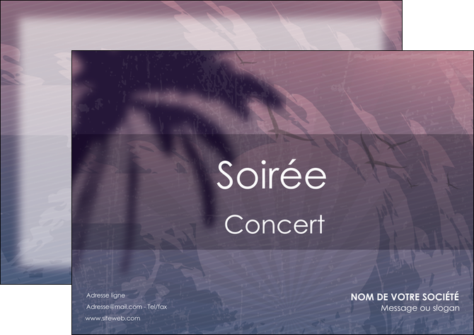 cree affiche soiree concert show MIFCH42759