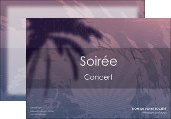 creation graphique en ligne affiche soiree concert show MIF42761