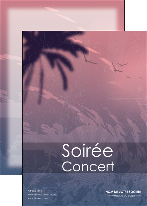 modele affiche soiree concert show MLGI42775