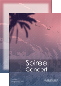 modele affiche soiree concert show MIS42775