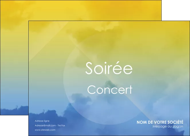 faire modele a imprimer affiche soiree concert show MLGI42793