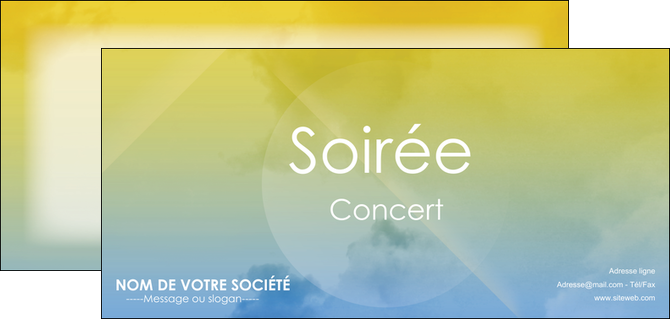 creation graphique en ligne flyers soiree concert show MIFCH42811
