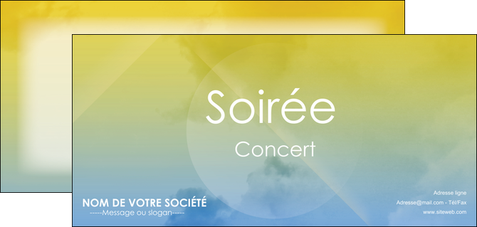 creation graphique en ligne flyers soiree concert show MLIGCH42811