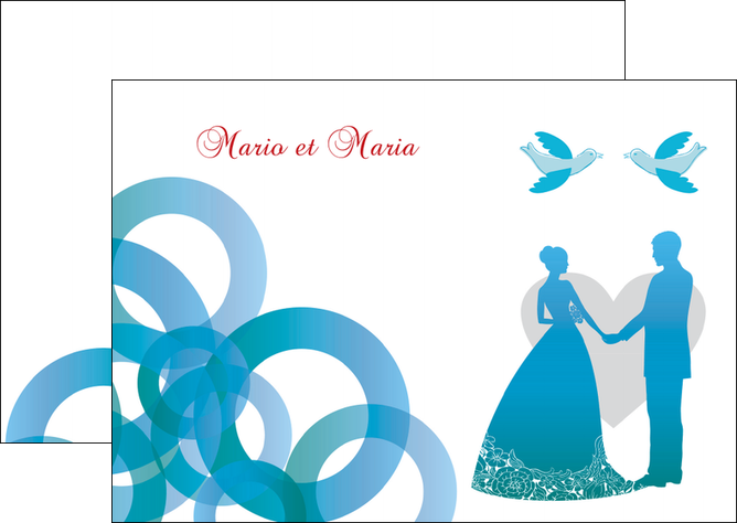 faire flyers mariage noces union MLIGCH42825