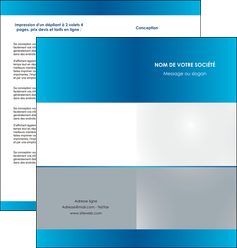 exemple depliant 2 volets  4 pages  texture contexture structure MLIGBE42893