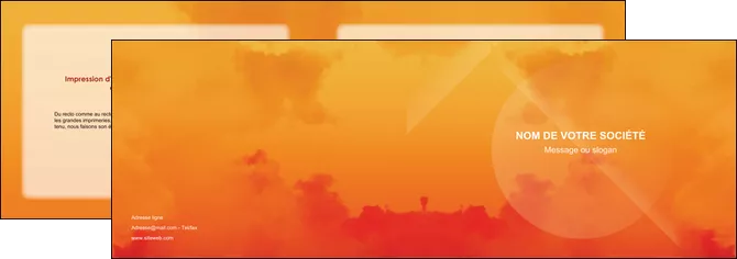 modele en ligne depliant 2 volets  4 pages  photographie coucher de lune horizon photographie MLGI43523