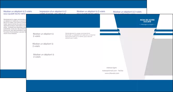 personnaliser modele de depliant 4 volets  8 pages  texture structure courbes MLGI43845