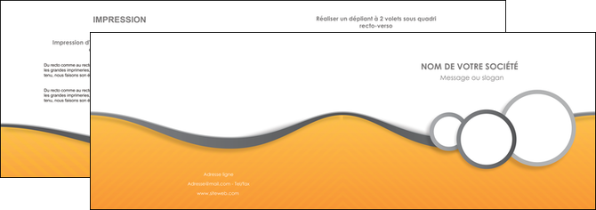 imprimerie depliant 2 volets  4 pages  texture structure design MLGI43903