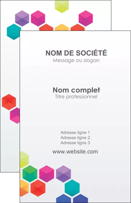 impression carte de visite texture structure design MIFBE44131