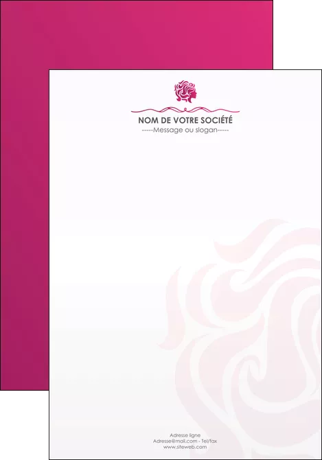 cree affiche centre esthetique  coiffure salon salon de coiffure MIFBE44429