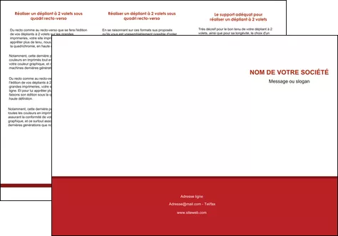 modele en ligne depliant 3 volets  6 pages  texture contexture structure MID44663