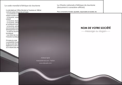 personnaliser maquette depliant 2 volets  4 pages  texture contexture structure MIS44745