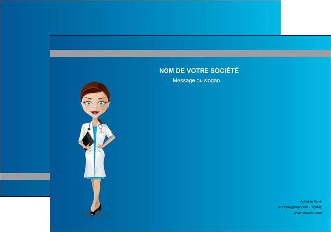 realiser affiche infirmier infirmiere medecin docteur infirmier MLGI44817