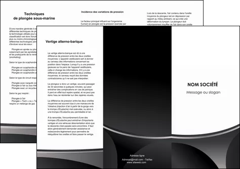 faire modele a imprimer depliant 3 volets  6 pages  texture structure design MLGI44987