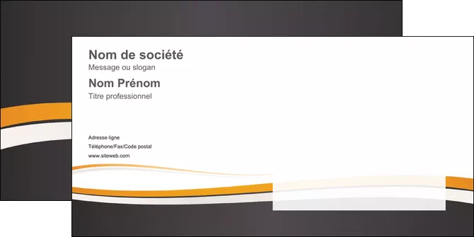 imprimerie enveloppe standard design abstrait MIFCH45133