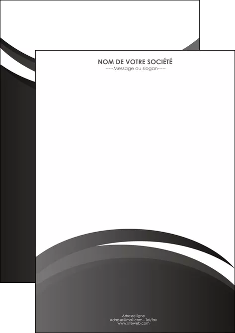 personnaliser modele de affiche standard design abstrait MID45145