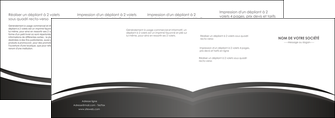 realiser depliant 4 volets  8 pages  standard design abstrait MLIG45151