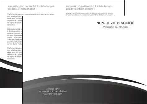 maquette en ligne a personnaliser depliant 2 volets  4 pages  standard design abstrait MLIGLU45155