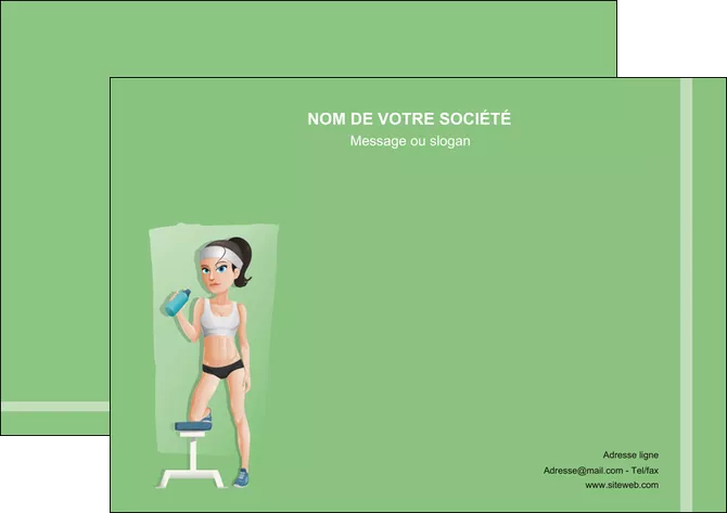 imprimerie affiche sport sport sportive salle de sport MIFCH45201