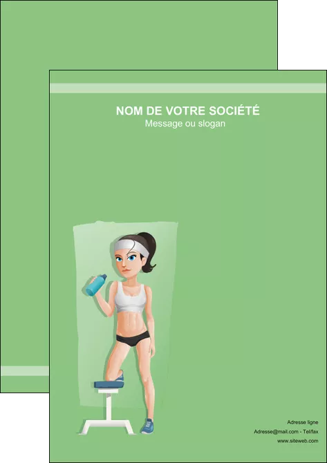 creer modele en ligne flyers sport sport sportive salle de sport MLGI45223
