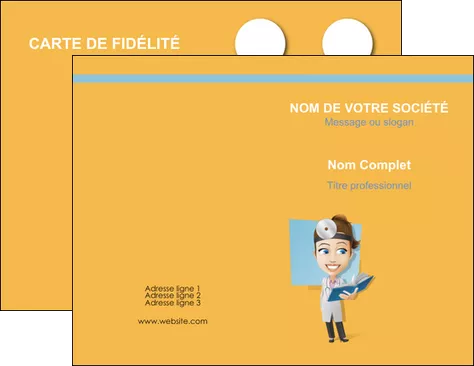 creer modele en ligne carte de visite materiel de sante medecin medecine sante MLGI45325