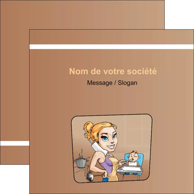 realiser flyers menagere femme femme au foyer MIFBE45379