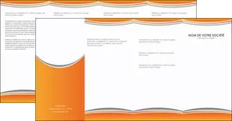 personnaliser maquette depliant 4 volets  8 pages  standard design abstrait MIFBE45563
