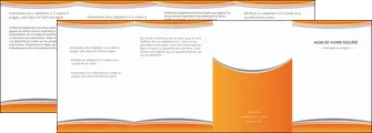 cree depliant 4 volets  8 pages  standard design abstrait MIFBE45567