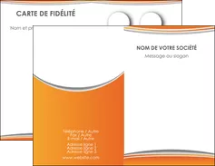 creer modele en ligne carte de visite standard design abstrait MIFBE45585