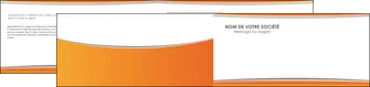 faire depliant 2 volets  4 pages  standard design abstrait MIFBE45587