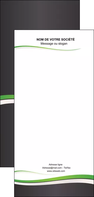 imprimer flyers standard design abstrait MIFBE45743