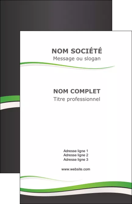 modele en ligne carte de visite standard design abstrait MID45765