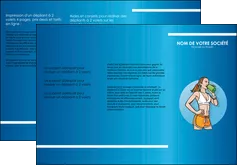 modele depliant 3 volets  6 pages  sport salle de sport salle de musculation sport MLGI45941