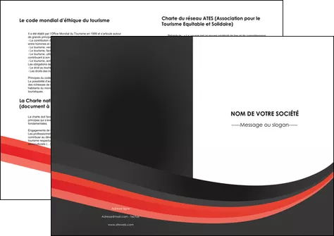 creer modele en ligne depliant 2 volets  4 pages  standard texture abstrait MIFBE46183