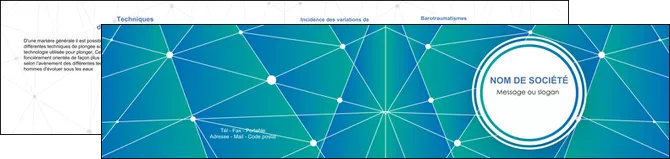 impression depliant 2 volets  4 pages  texture contexture structure MIFCH46353