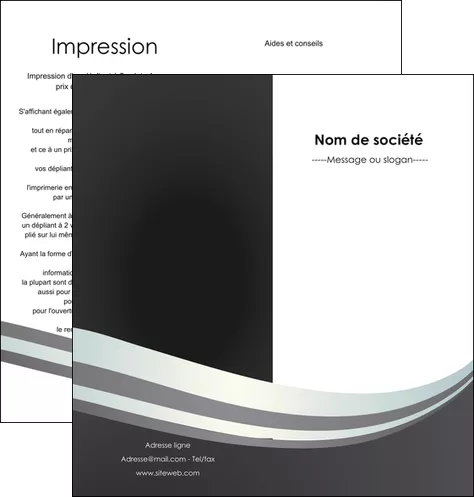 modele en ligne depliant 2 volets  4 pages  standard texture abstrait MLIGLU46469