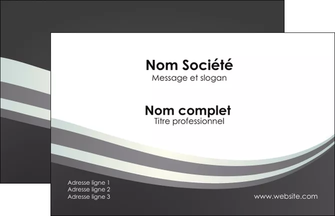 modele carte de visite standard texture abstrait MIFCH46491