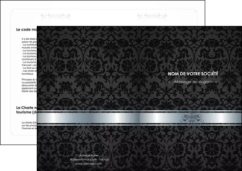 modele en ligne depliant 2 volets  4 pages  standard texture abstrait MID46665