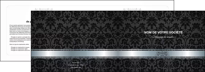 cree depliant 2 volets  4 pages  standard texture abstrait MIFBE46679