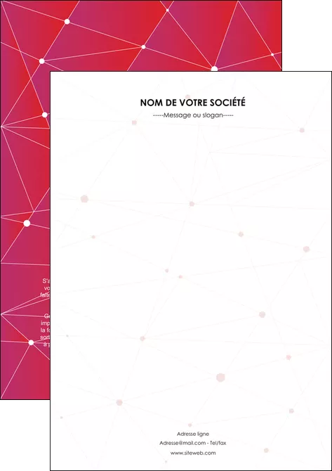 modele affiche standard abstrait fond MIFBE46763