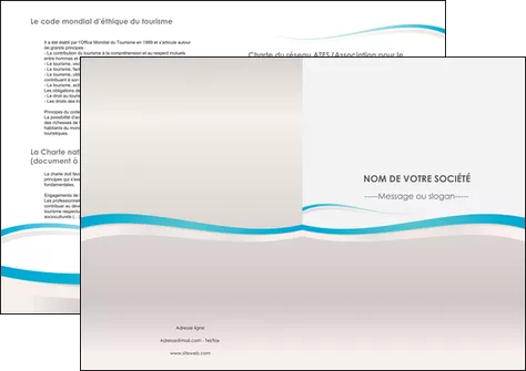 creation graphique en ligne depliant 2 volets  4 pages  standard texture contexture MLGI46809