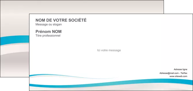 personnaliser maquette carte de correspondance standard texture contexture MIFCH46827